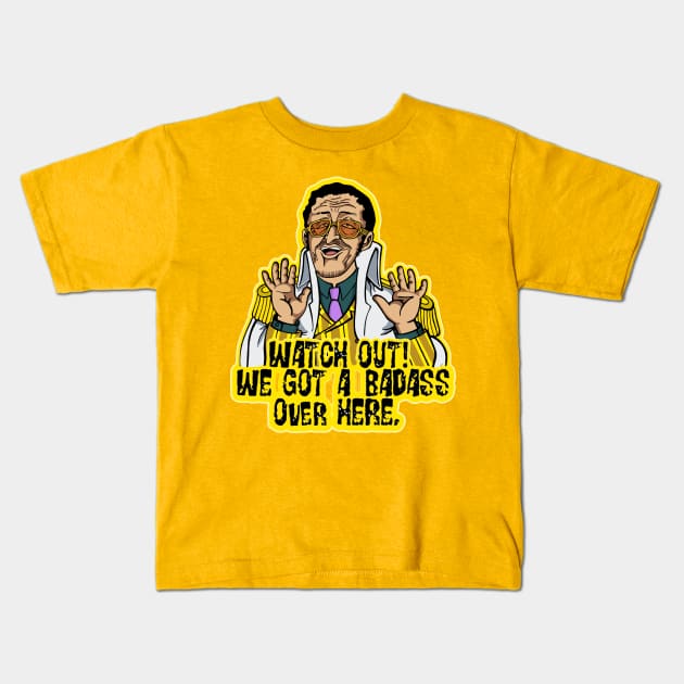 Kizaru is a Badass Kids T-Shirt by jackbrimstone